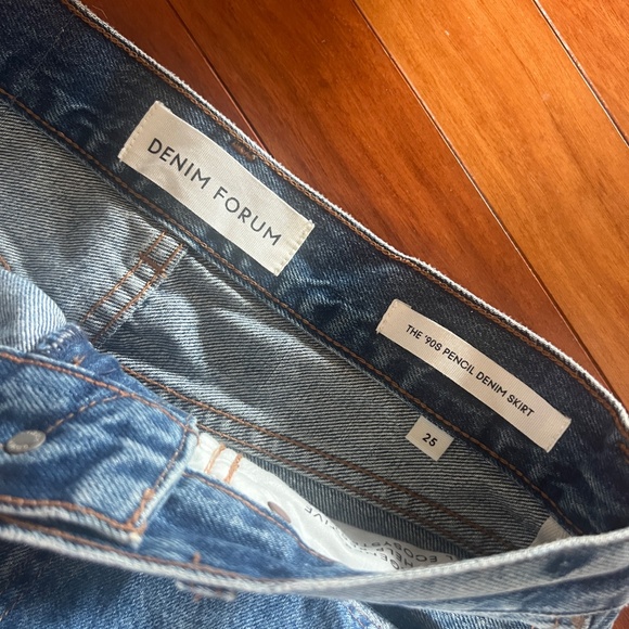 Denim Forum '90s Pencil Skirt - Picture 3 of 5